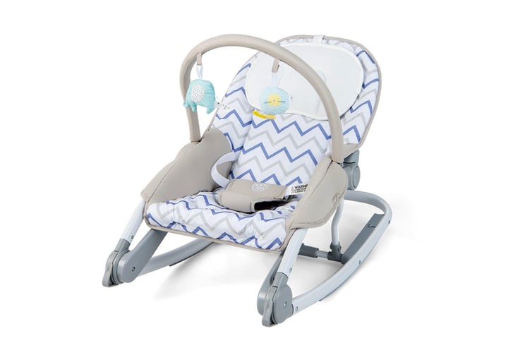 Portable store infant rocker