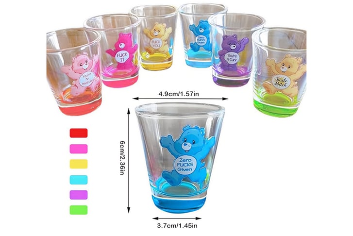 6PCS-Swear-Bears-Shot-Glasses-4