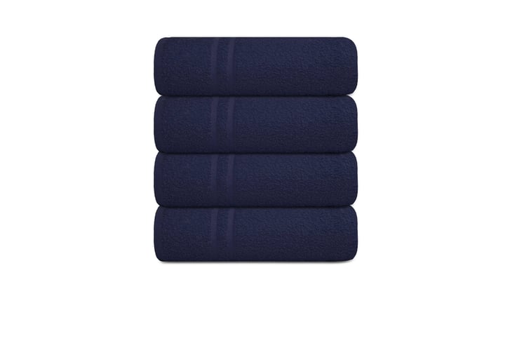 Four-Pack Towel & Bath Mat Set Deal - Wowcher