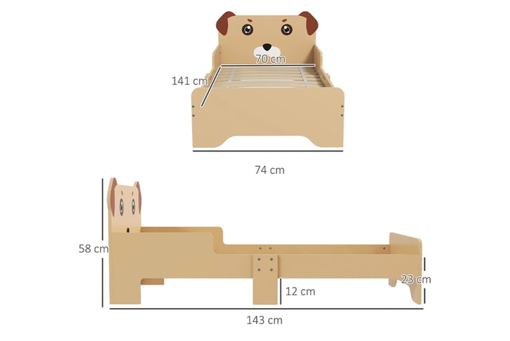 Kids-Bed-for-3-6-Years-Old-Puppy-Themed-Design-7