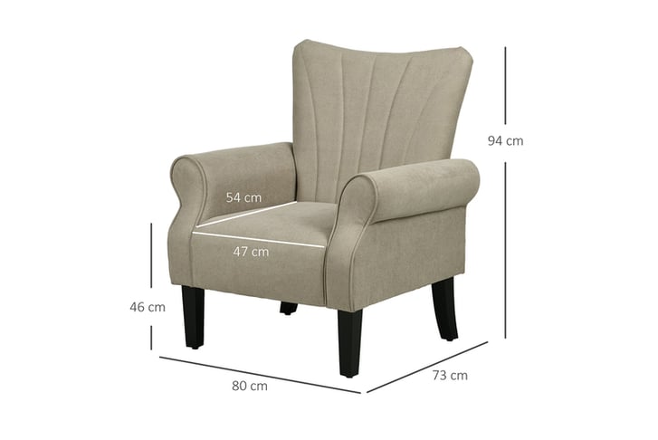 HOMCOM-Upholstered-Thick-Accent-Chair-6