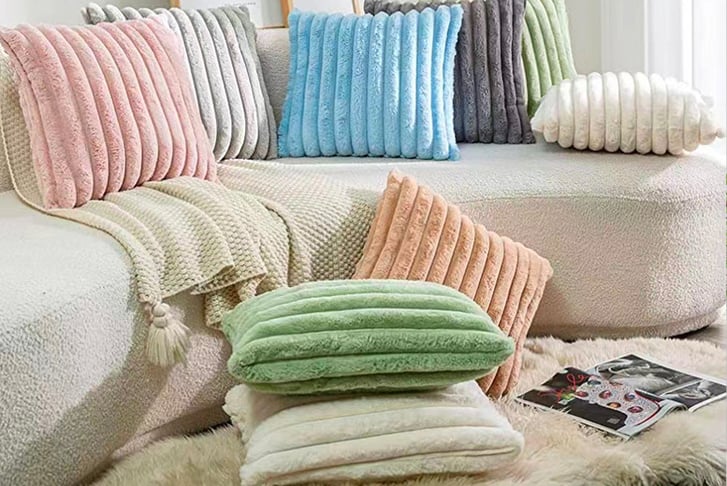 Set-of-2-Faux-Fur-Fluffy-Striped-Pillow-Covers-1