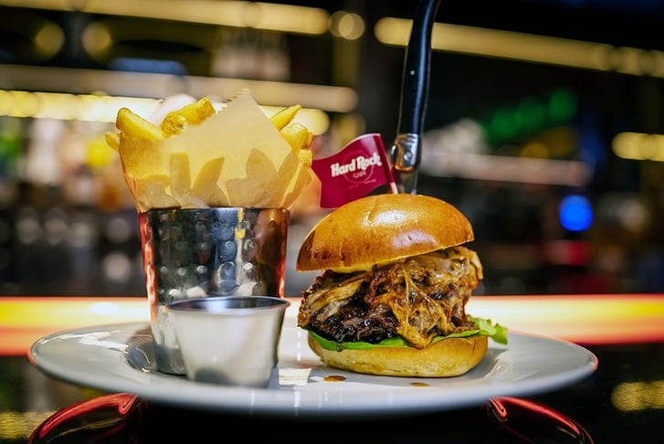 2-Course Dining for 2-4 at Hard Rock Cafe, Newcastle - Unlimited Prosecco, Wine or Beer