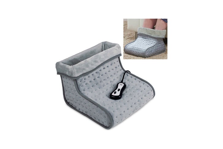 2-in-1-Comfy-fleece-Grey-Electric-Heated-Foot-Warmer-and-massager-3