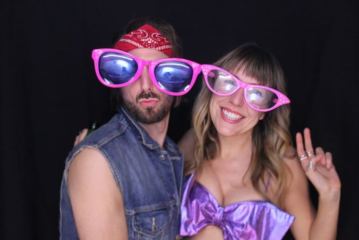 24 Hr Open Air Photo Booth Hire