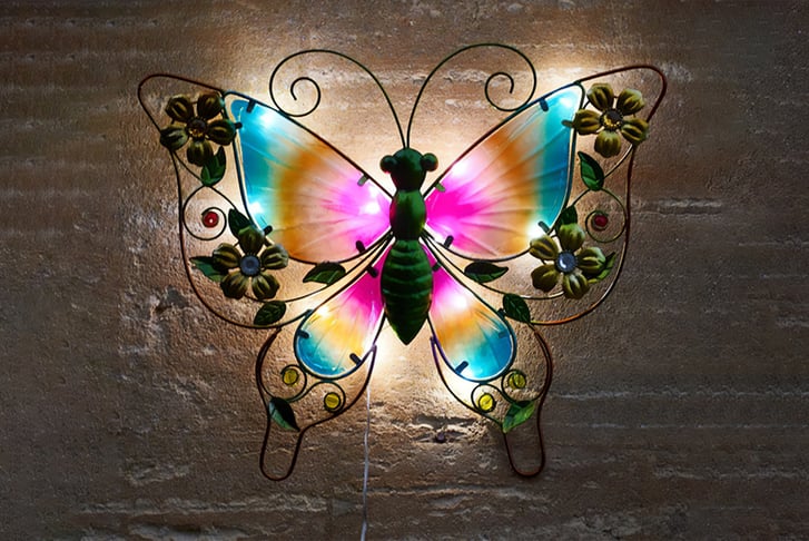 Solar-Powered-LED-Wall-Butterfly-Light-1