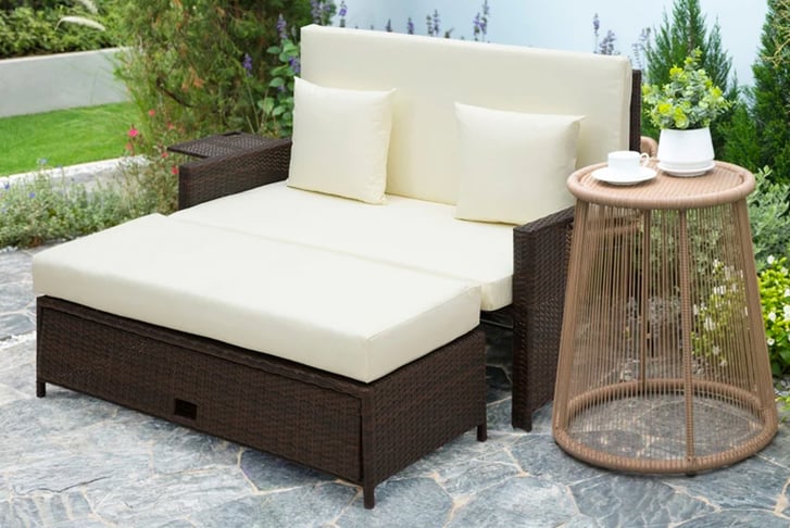 32160784-Rattan-2-Seater-Day-Bed-Brown-1