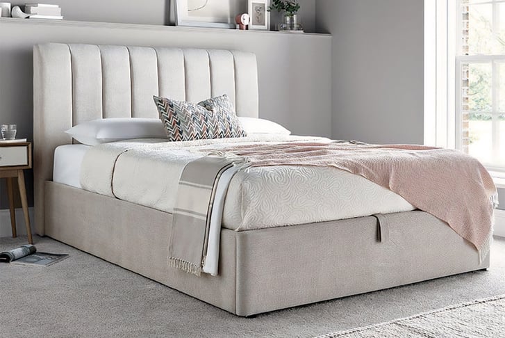 Sleigh-Bed-Frame-with-Ottoman-Storage-1