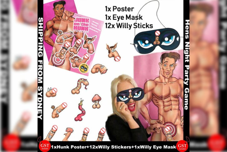 32322168-Pin-Stick-The-Junk-On-The-Hunk-Hens-Night-Party-Game-1