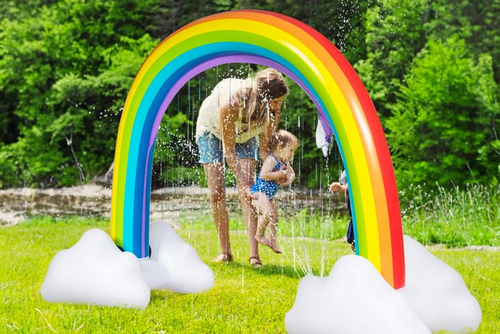 Inflatable-Rainbow-Sprinkler-for-Summer-1