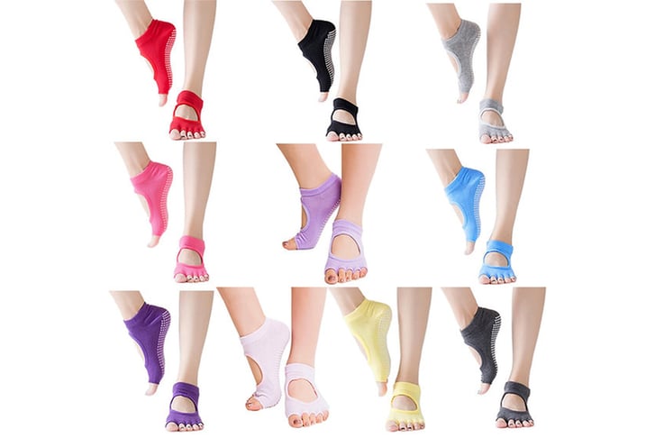 Anti-slip-Yoga-Socks-Five-finger-Socks-2