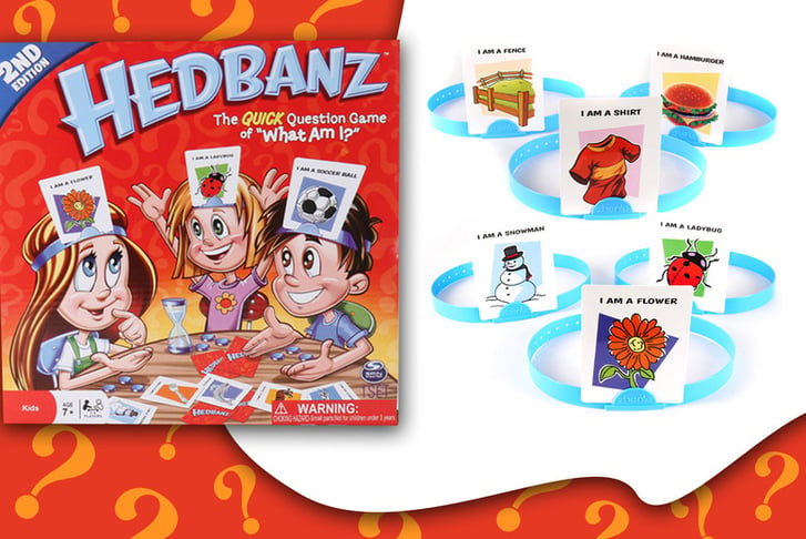 Hedbanz Board Game Deal: With Picture Guessing - Wowcher