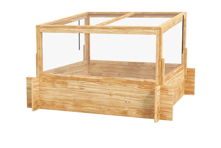 2-In-1-Wooden-Greenhouse-Planter-Box-2