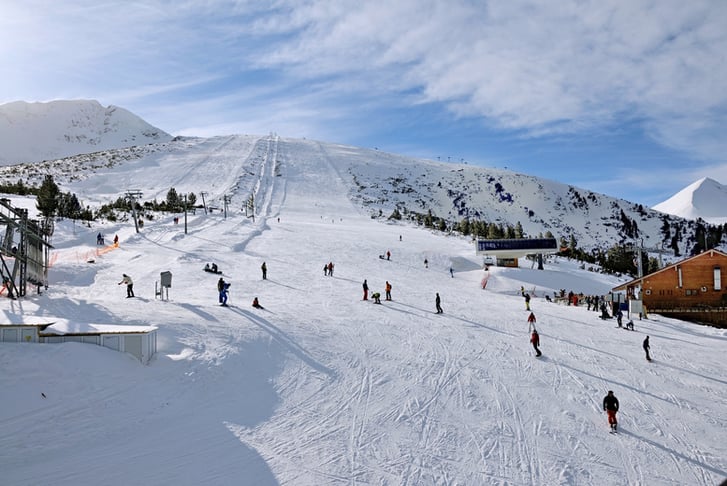 Ski zone Bansko, Bulgaria