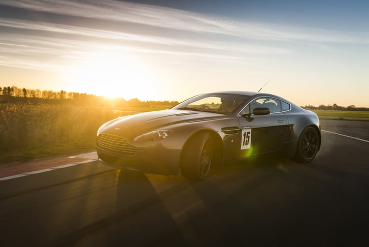 Aston Martin V8 Driving Experience - 8 or 12 Laps - Hemel Hempstead