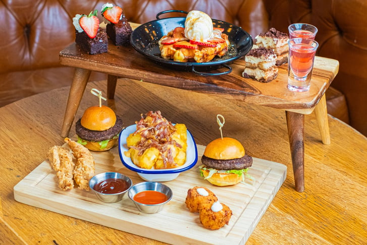 Revolution: Cocktail Afternoon Tea for 2, 3 or 4 - 41 UK Wide Locations!