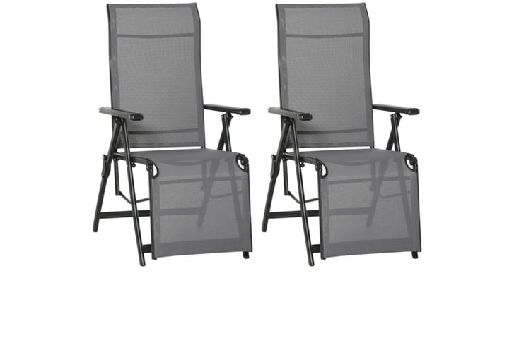32660247-Outdoor-Sun-Lounger-10-Position-Adjustable-Folding-Reclining-Chair-Grey-2