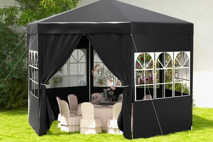 32891518-4-m-Party-Tent-Wedding-Gazebo-Outdoor-Waterproof-PE-Canopy-Shade-with-6-Removable-Side-Walls-1