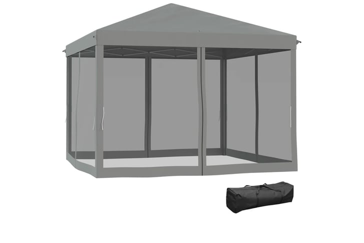 32891642-3-x-3-m-Pop-Up-Gazebo,-Garden-Tent-with-Removable-Mesh-Sidewall-Netting-2