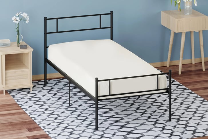 Metal-Bed-Frame-3-sizes-in-black-or-white-7