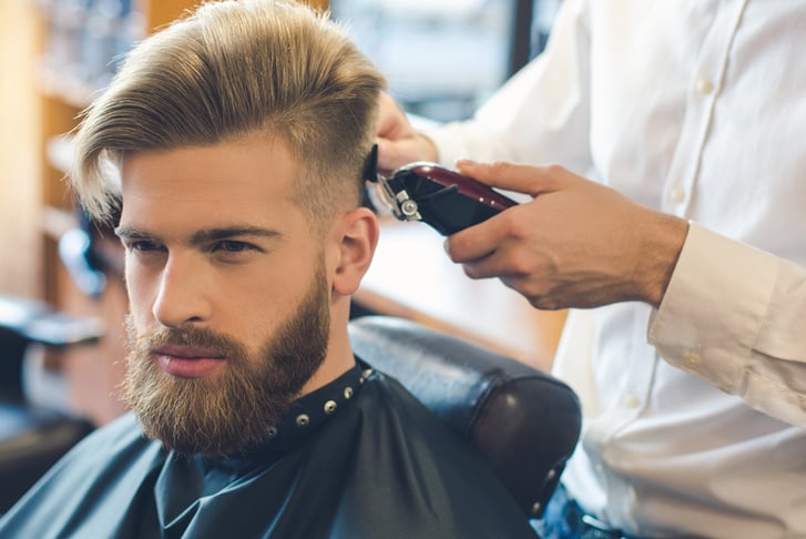  Men's Dry Hair Cut