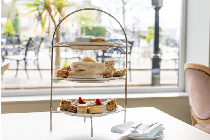 Afternoon Tea for 2 at 4* Waterton Park Hotel - Prosecco Upgrade