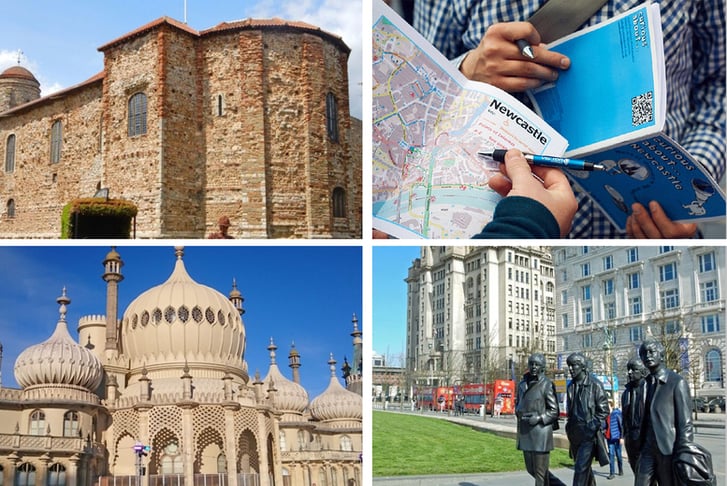 Self-Guided Treasure Hunt Themed City Walking Tours at 80 Locations