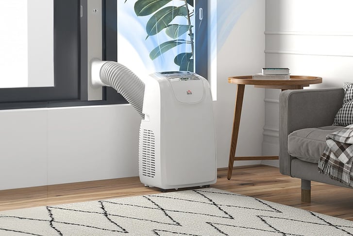 12,000 BTU Mobile Air Conditioner with Dehumidifier 1