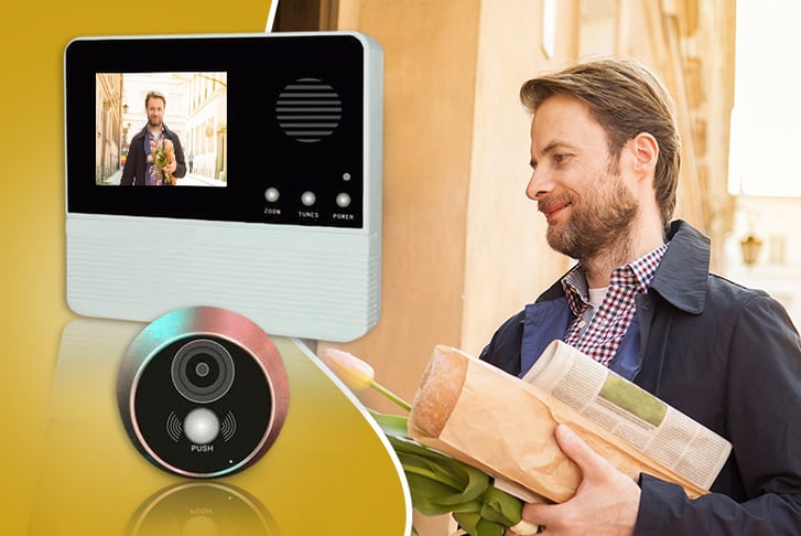 Planet of Accessories - Wireless Doorbell Viewer with Night Vision