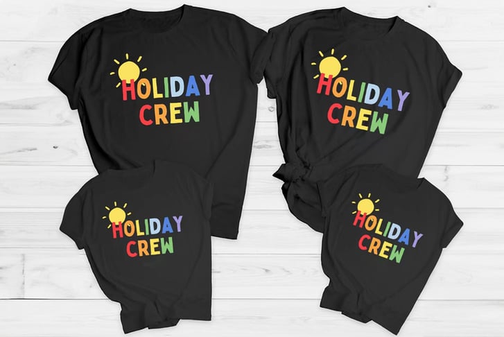 Holiday-Crew-Multi-Family-Matching-T-Shirts-2