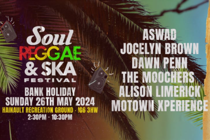 South East Soul, Reggae & Ska Festival London Ft Aswad, Jocelyn Brown, & More!