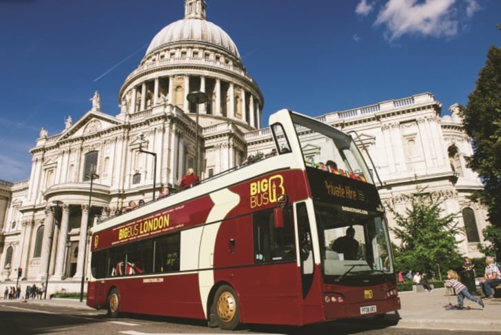 48 Hour Open Top Hop On Hop Off Bus Tour With River Cruise & 3 Guided Walking Tours