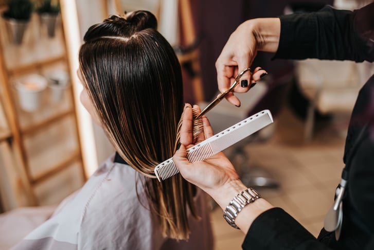 Hair Wash, Cut, and Blow-dry with Choice of Nails in 3 Options