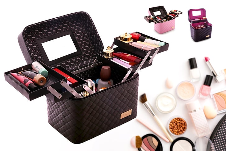 Multifunctional-Travel-Makeup-Case-with-Mirror-1