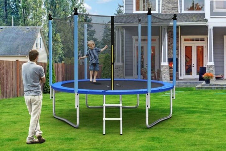 Childrens outdoor trampoline hotsell