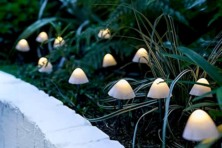 Mushroom-LED-Solar-Garden-Lights