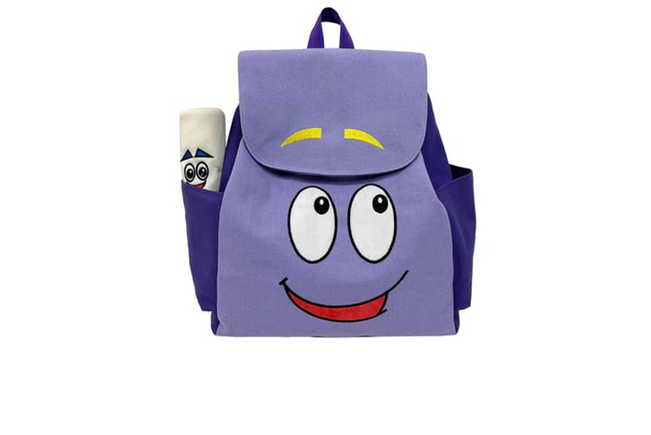 Dora purple backpack online