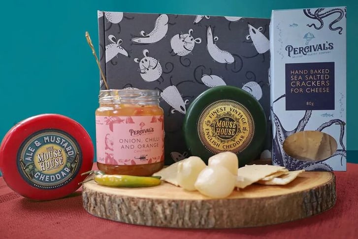 Fathers Day Ale & Cheese Lovers Gift Box