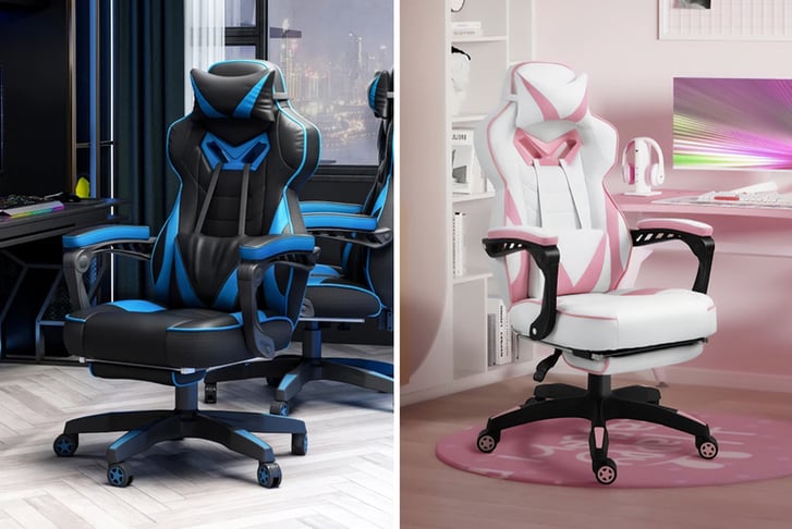 IRELAND-Ergonomic-Racing-Gaming-Chair-with-Footrest-1