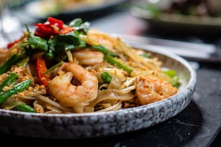 3-Course Lunch with Prosecco or Lager - for 2, 3, or 4 at Buddha Lounge, Tynemouth 
