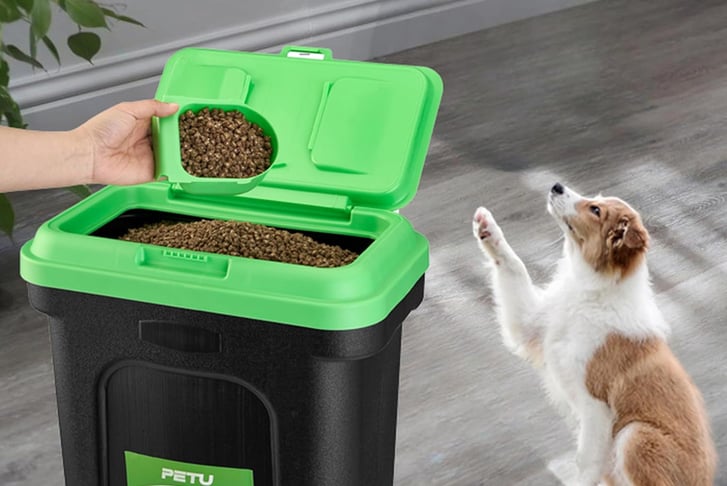 Large pet food storage bins best sale