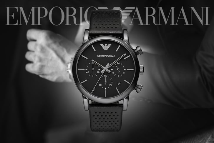 Emporio-Armani-AR1737-Men’s-Leather-Watch-1