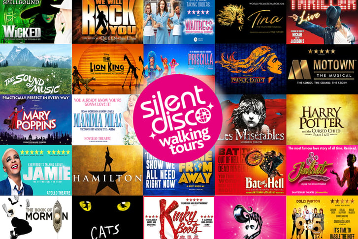 West End Musical Tour - Silent Disco Walking Tours 