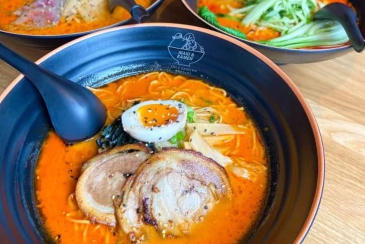 Any Bowl, Side and Soft Drink/Beer/Wine - Maki & Ramen, Leeds
