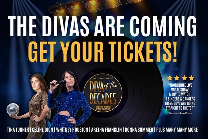 Ticket to Divas Of The Decades UK Tour