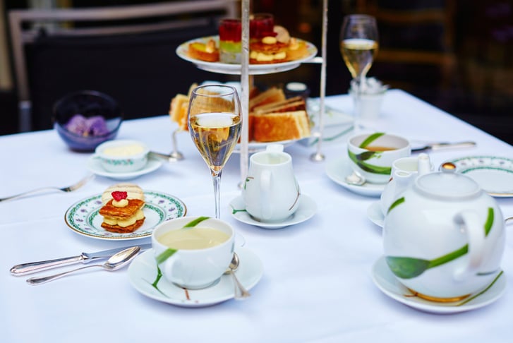 Luxurious Afternoon Tea for Two People