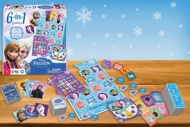 WOW DIRECT - Disney Frozen 6-in-1 Board Game copy