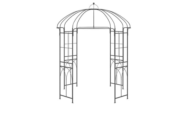 Garden Rose Arch Bird-Cage Shaped Metal Trellis Arbour Offer - Wowcher