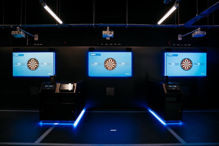 Interactive Darts Game for up to 12