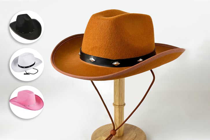 Western-Studded-Leather-Cowboy-Hat-1
